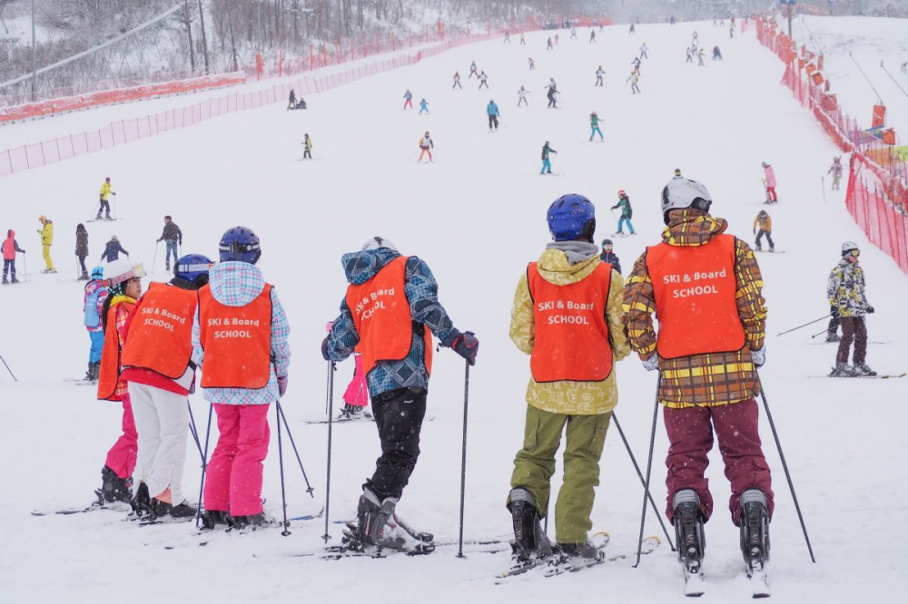 Nauka jazdy na nartach dla dzieci w Szczyrku